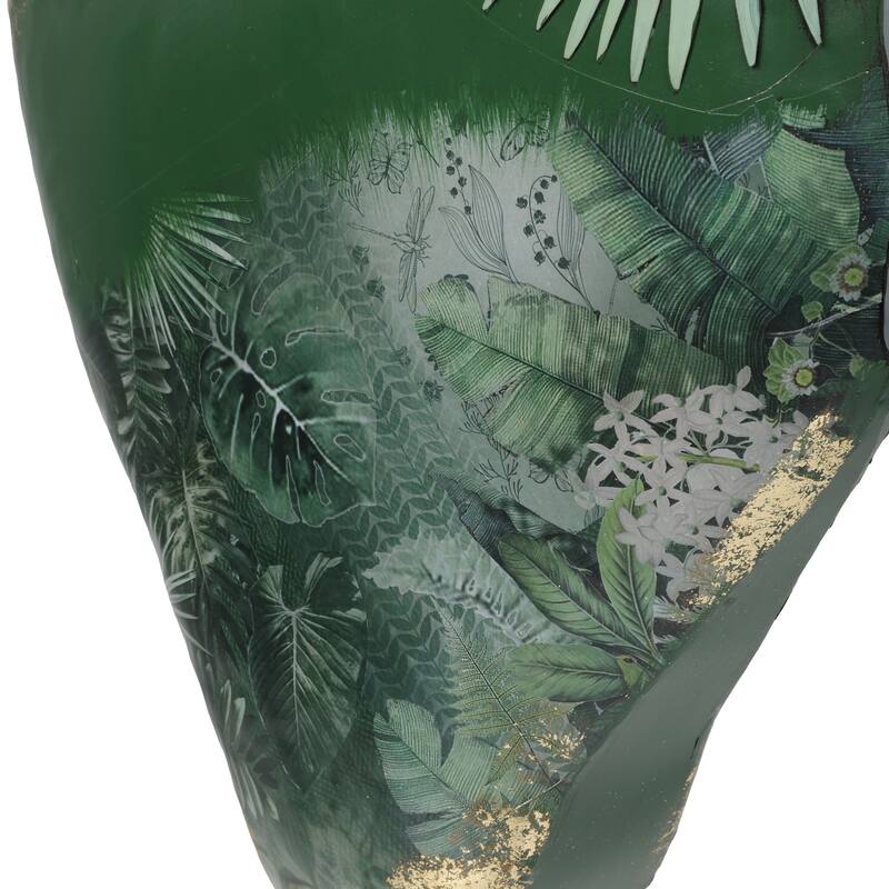 Metal Green Cottage Farm Hen Decor