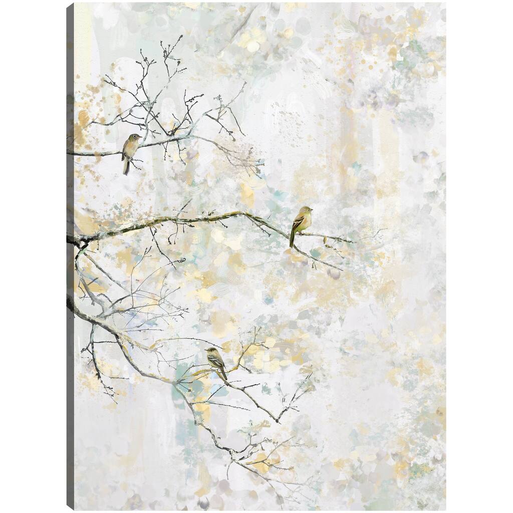 Perched III By Studio Arts Canvas Art Print