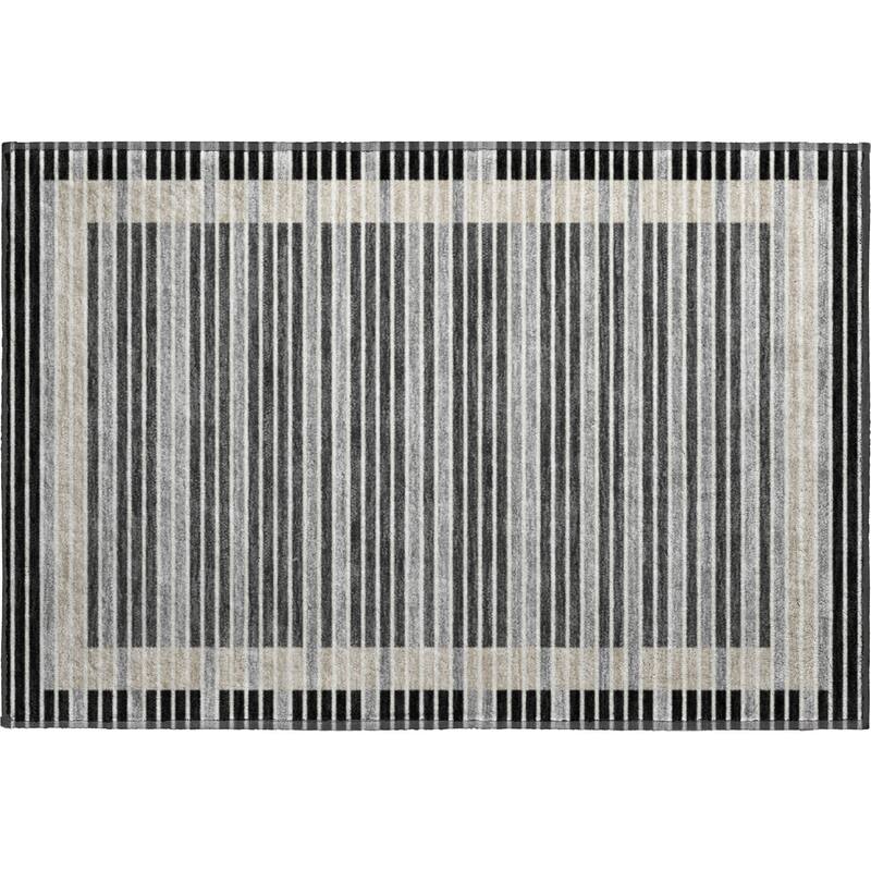 Premium Washable Super Soft Border Geo Mayfield Rug