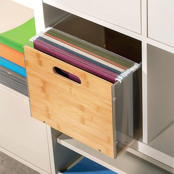 Clear Acrylic File Box Organizer - Bed Bath & Beyond - 39426930