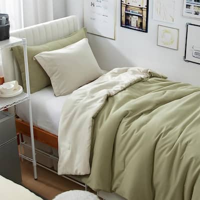 Dorm Haul® - Cozy College Comforter Set - Twin XL Reversible Bedding