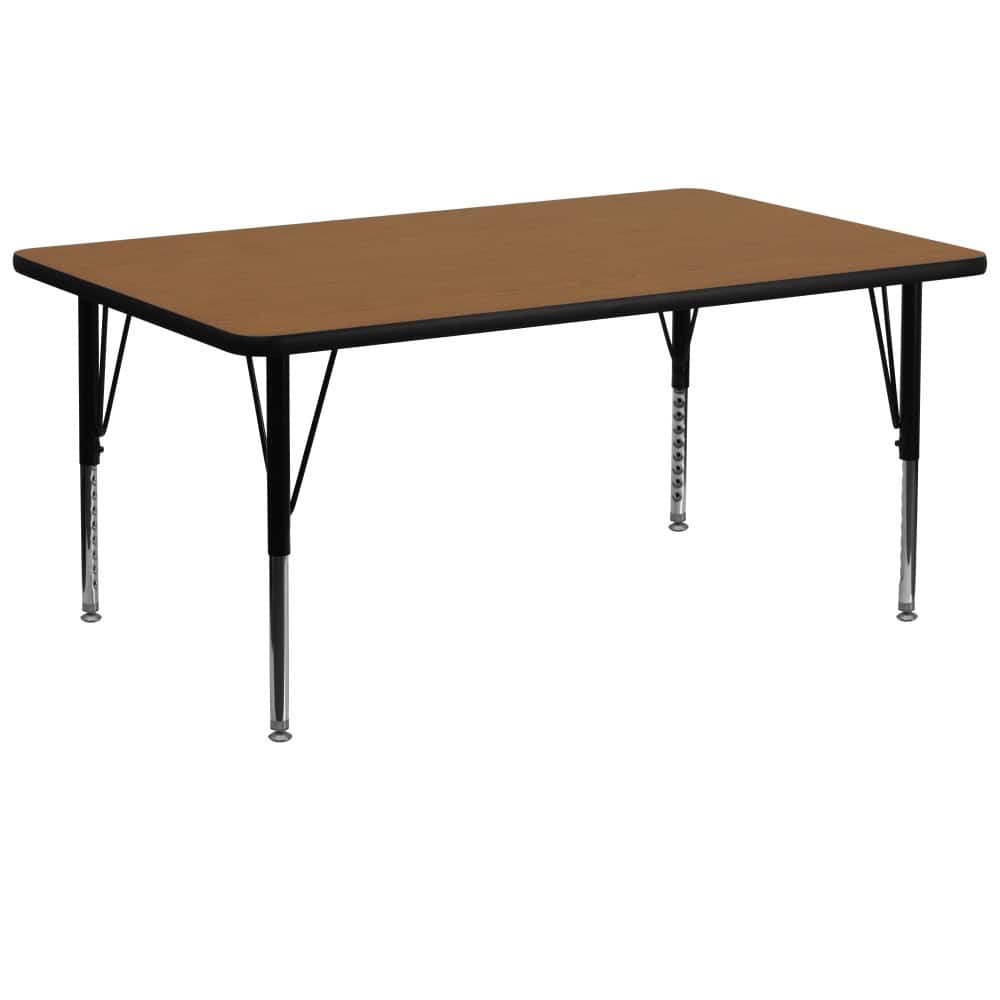 Rectangular HP Laminate Activity Table - Adjustable Legs