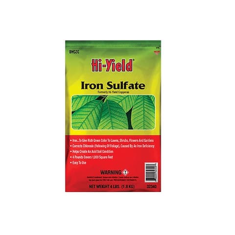 Hi-Yield 32340 Iron Sulfate, 4 Lbs - 4 lb