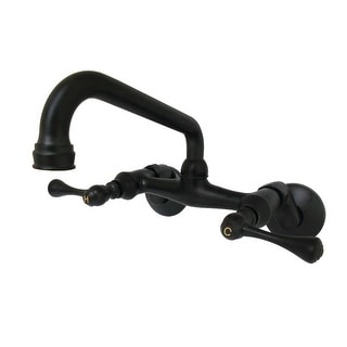 Kingston Brass KS3221PX Vintage 6" Adjustable Center Wall Mount Kitchen