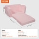 preview thumbnail 25 of 47, Kids Couch, Toddler Couch Sofa Bed Fold Out, Convertible Sofa to Lounger, Kids Chair Seat Playroom Furniture