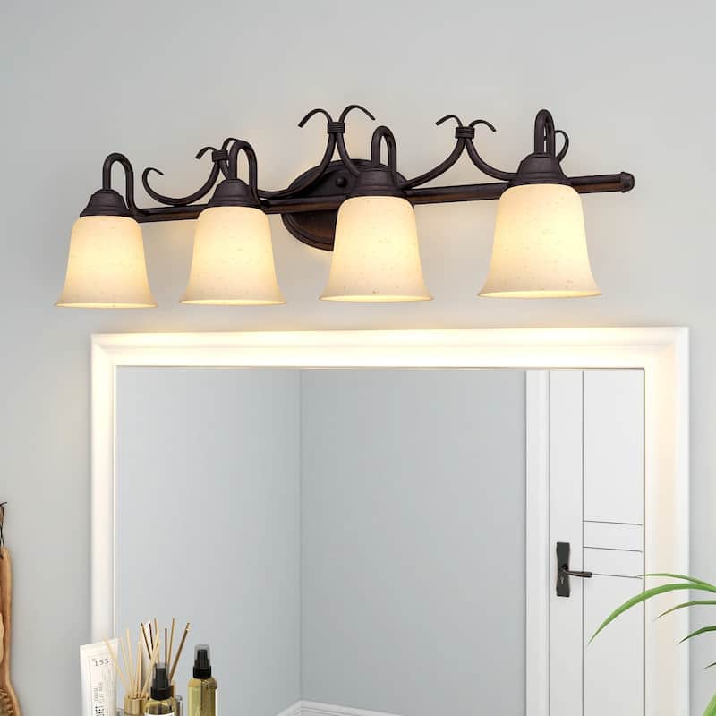 4-Light Vanity Light - 31.89"x9.76"x8.35"