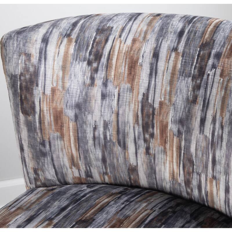 Silver Orchid Harding Slipper Chair