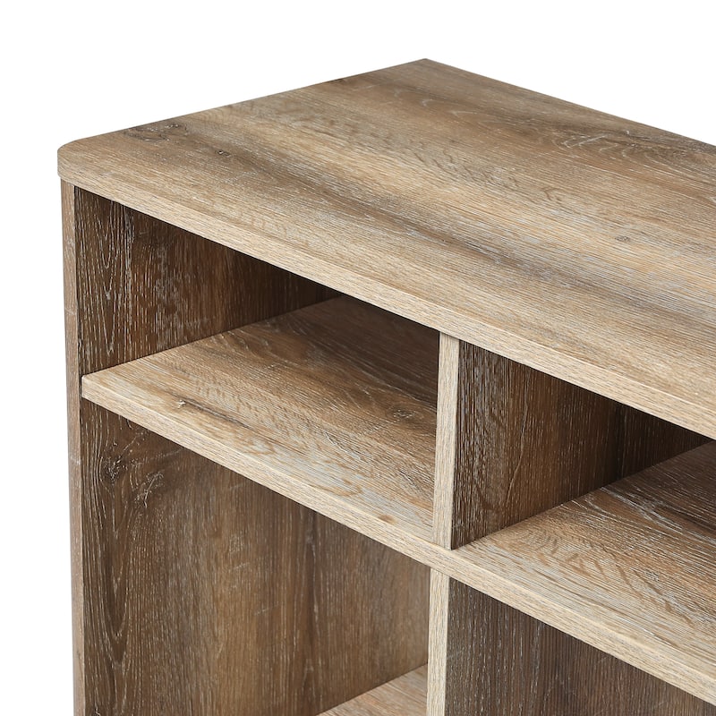 Radius Wood TV Stand with Storage