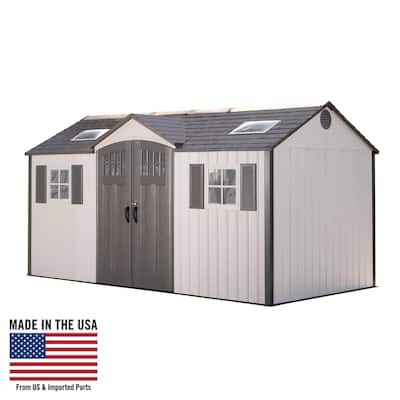 Lifetime 15 Ft. x 8 Ft. Outdoor Storage Shed