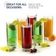 preview thumbnail 7 of 5, Bormioli Rocco Set of 6 Cortina Cooler Glasses - 13.5 Oz