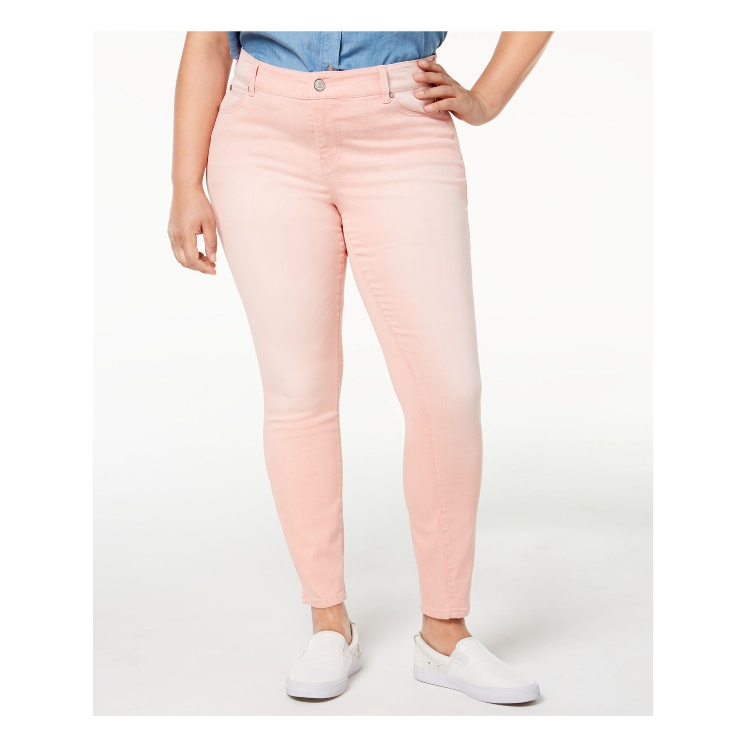 celebrity pink skinny jeans plus size