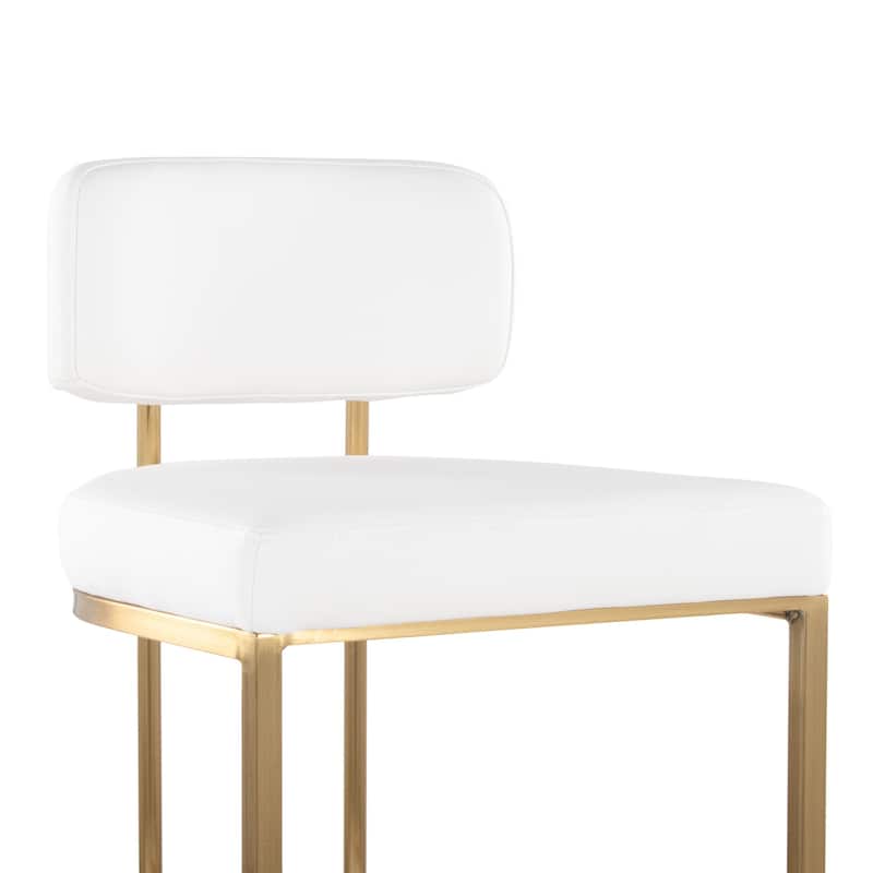 Mid-back Demi 26" Fixed-Height Counter Stool - Set of 2