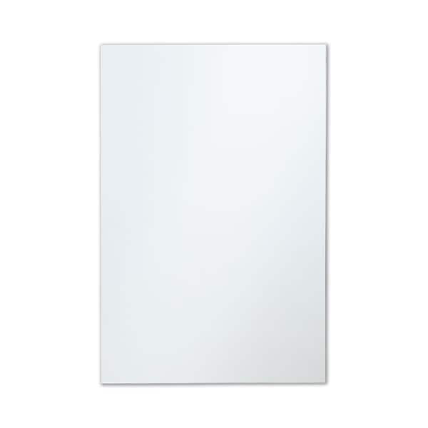 Frameless Polished Edge Rectangle Wall Mirror. Opens flyout.