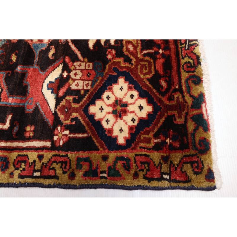 ECARPETGALLERY Hand-knotted Sarabi Dark Copper Wool Rug - 9'7 x 12'3