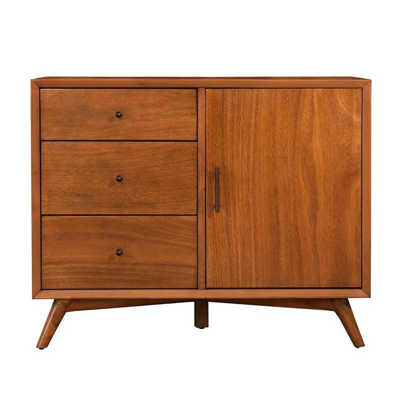 Classy Mahogany Wood Accent Cabinet, Acorn