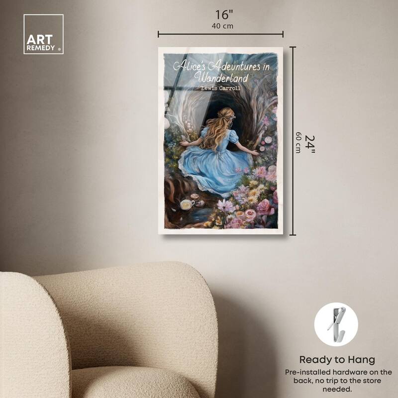 Alice Classic Acrylic by Art Remedy, Ready to Hang