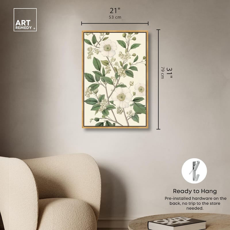 White Cherokee I Canvas by Art Remedy