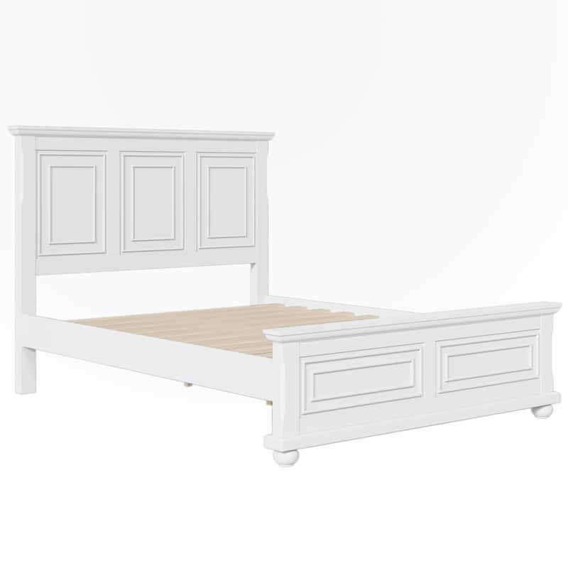Traditional Town and Country Style Pinewood Vintage Bed