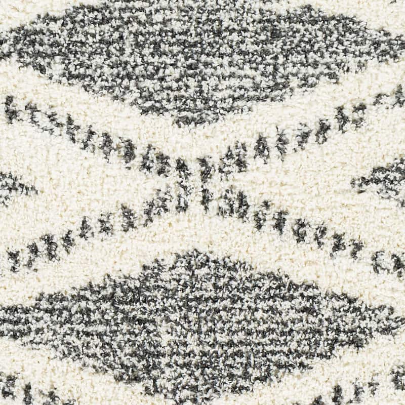 Livabliss Ghaya Moroccan Diamond Plush Area Rug