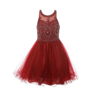 burgundy occasion dress