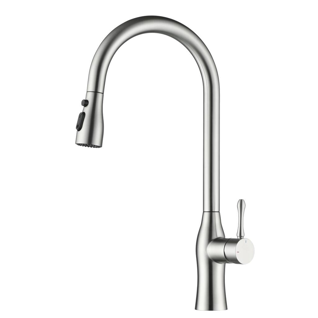 Topcraft Single Handle Pull Down Kitchen Sink Faucet