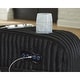 preview thumbnail 9 of 20, Signature Design by Ashley TwinBrooke Power Reclining Loveseat with Console - 78"W x 44"D x 42"H