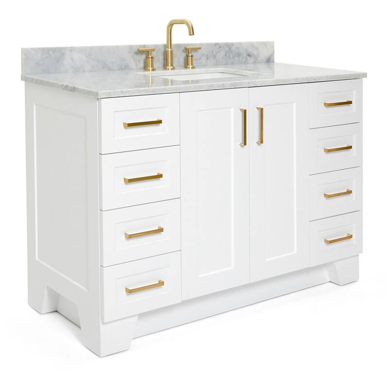 Ariel Q049SCW2RVO Taylor 49" Free Standing Single Rectangular Basin
