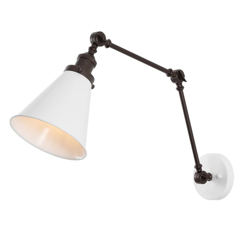 Rover 7" Adjustable Arm Metal LED Wall Sconce by JONATHAN Y