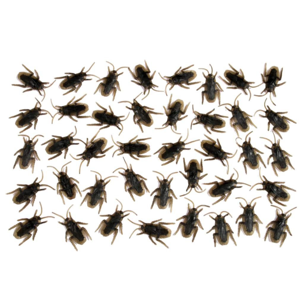40-Piece Black Cockroach Halloween Accessories