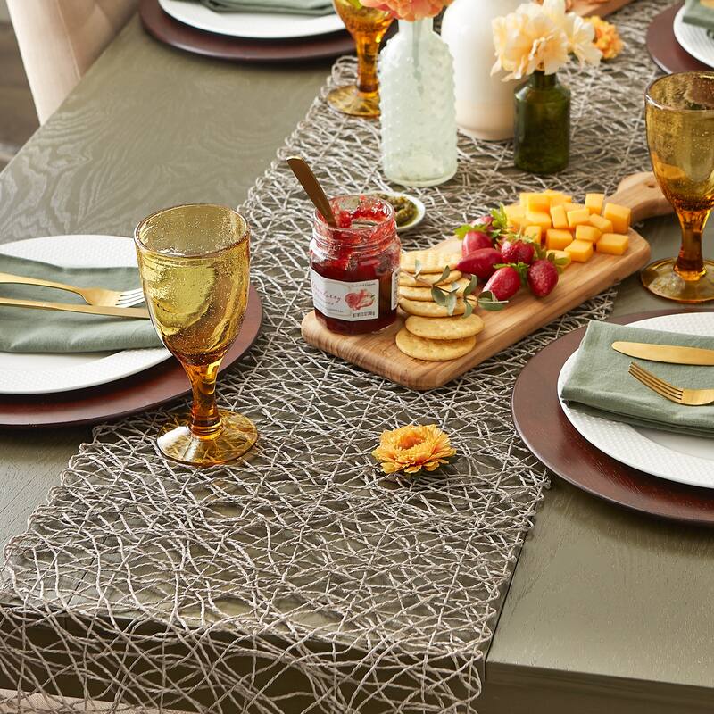 DII Woven Paper Table Runner