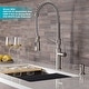 preview thumbnail 31 of 30, Kraus Sellette Commercial 2-Function Pulldown Kitchen Faucet