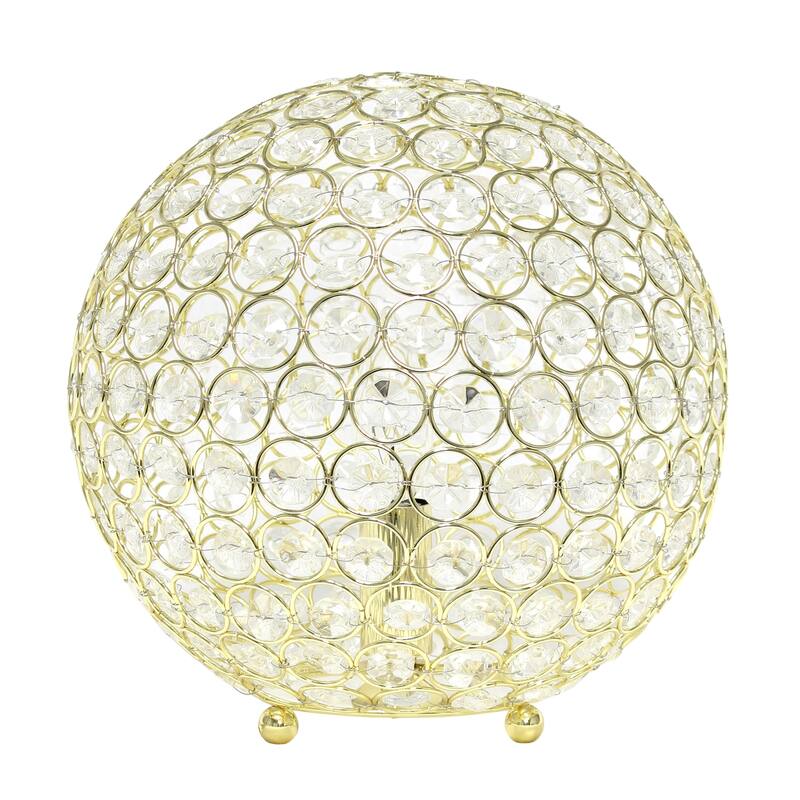 Crystal Ball Sequin Table Lamp