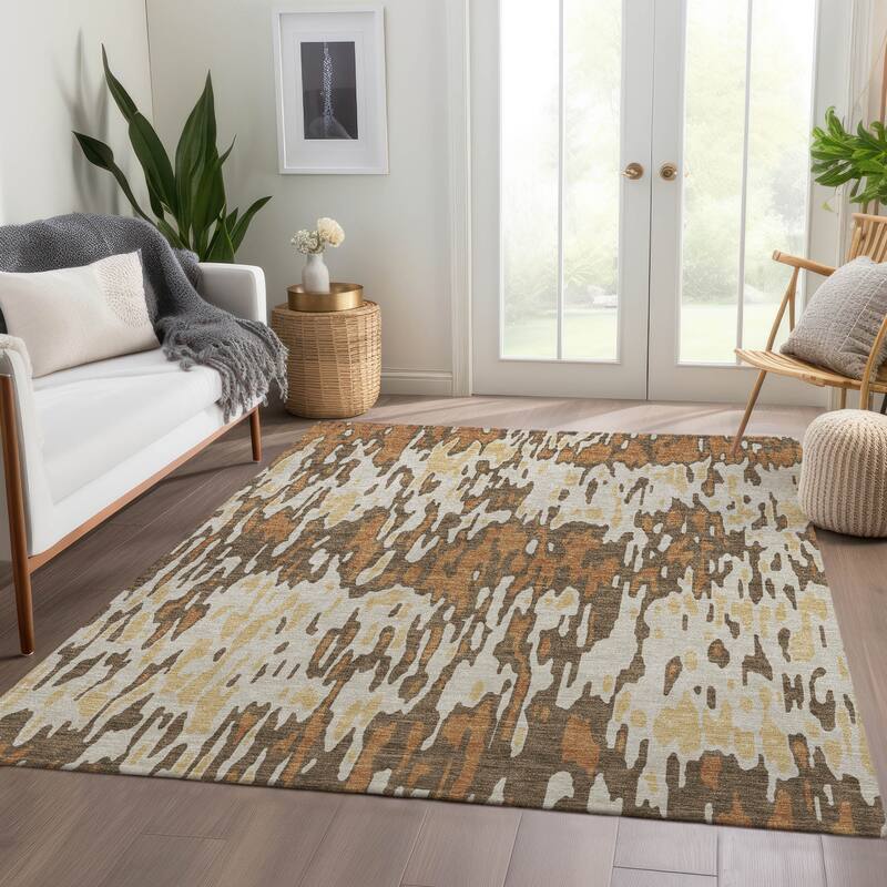 Premium Washable Super Soft Abstract Harmony Mayfield Rug