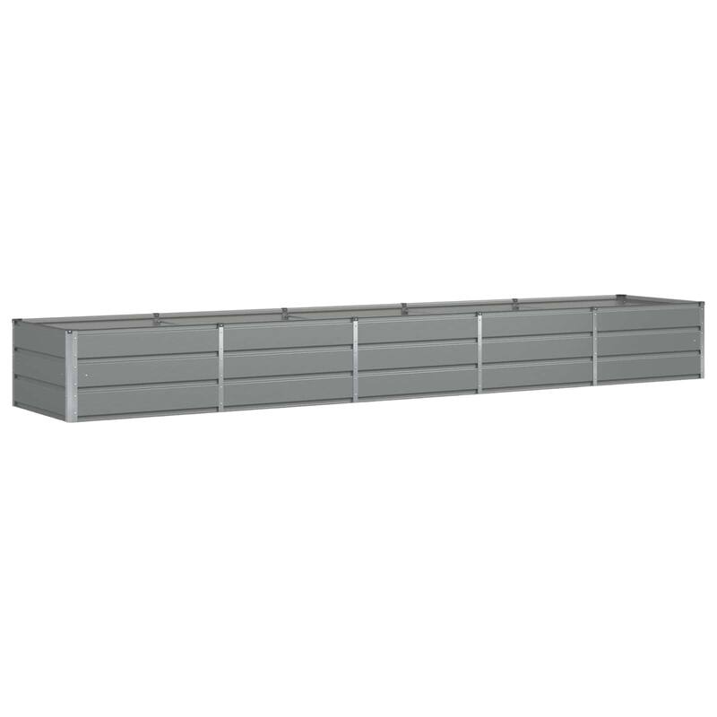 vidaXL Planter in Steel - 62.99 x 31.50 x 17.72