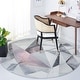 preview thumbnail 23 of 63, SAFAVIEH Porcello Thinh Mid-Century Modern Abstract Rug 6'7" Round - Ivory/Pink - Round