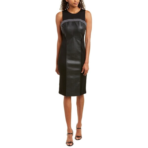 bcbg mixed media dress