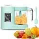 preview thumbnail 2 of 19, Baby Food Maker with Silicone Spatula,Auto Cooking,Grinding, Steam Cook,Blender Green