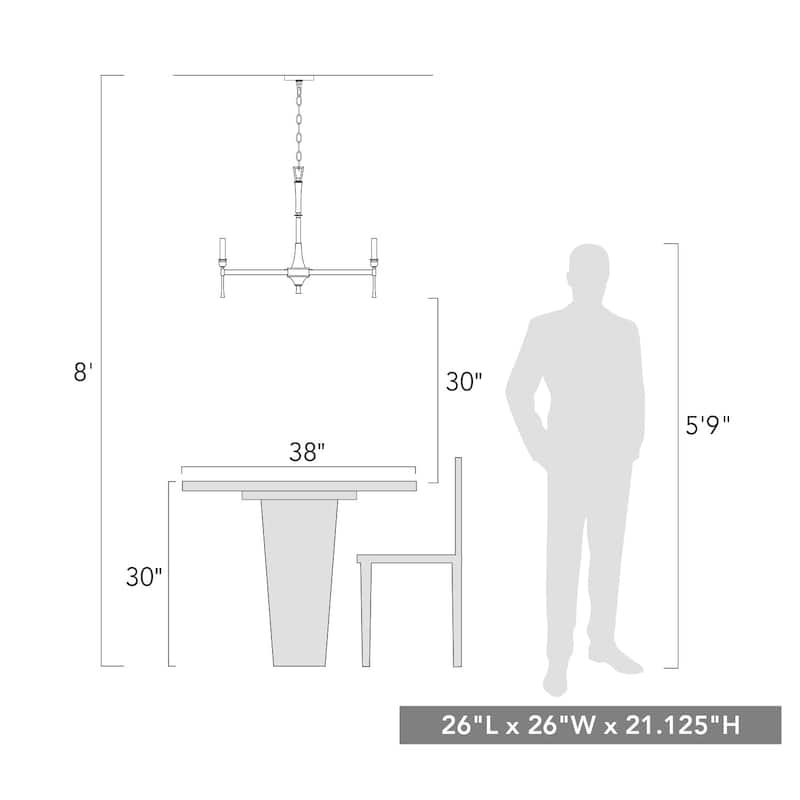 Landon 6-Light Chandelier