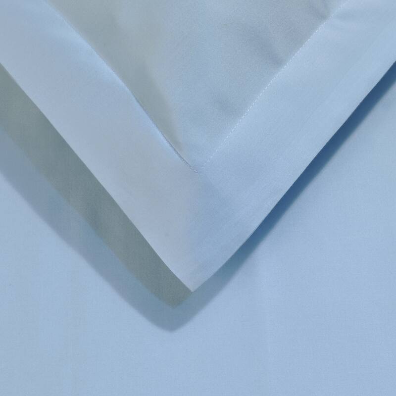 Superior 700 Thread Count Solid 3 Piece 100-percent Egyptian Cotton Duvet Cover Set