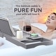 preview thumbnail 17 of 36, Bathtub Tray for Tub - Adjustable Bamboo Bath Tray for Tub - Collapsible Bathtub Caddy Bath Tub Tray Wood - Bath Accessories