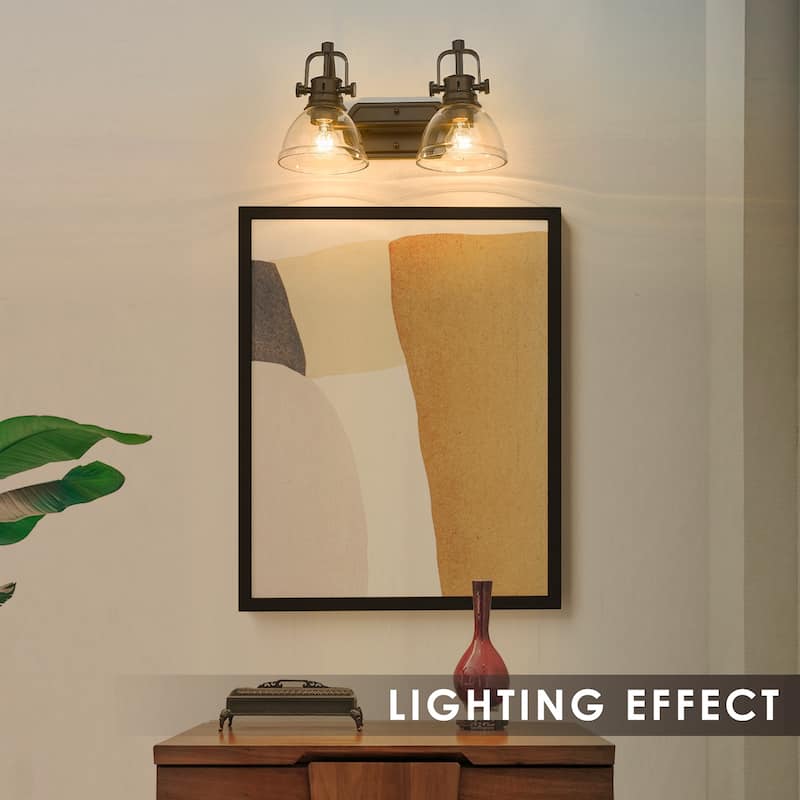 Modern Bathroom Vanity Light Vanity Light Fixture, Over Sink Lighting - 15 x 9 x 9 inches