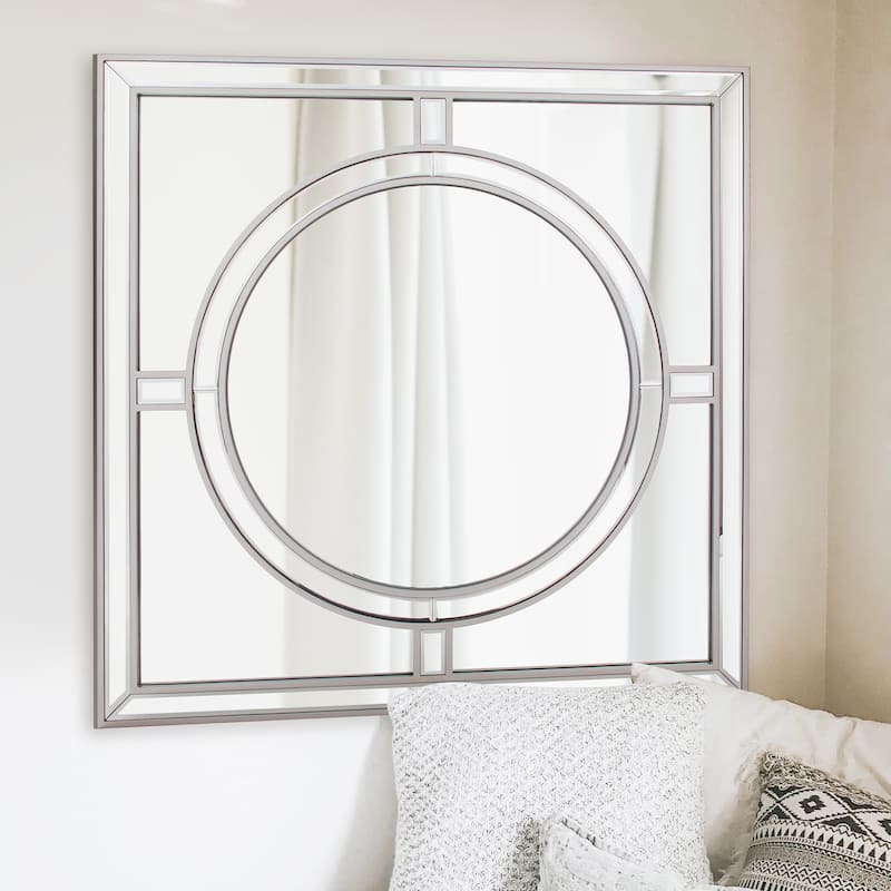 Allan Andrews Arwen Large Square Mirror - 40" x 40" x 1" - 40" x 40" x 1"
