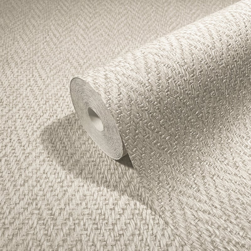 Galerie Wallcoverings Sisal Weave Vinyl on Non-woven Matte Wallpaper Roll