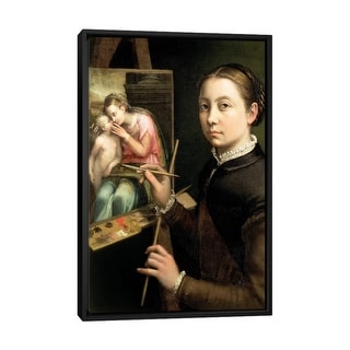 iCanvas "Self Portrait At The Easel, 1556" by Sofonisba Anguissola ...