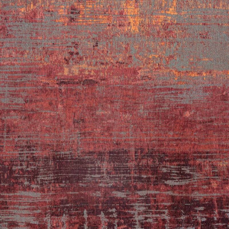 Hewub Abstract Modern Non Skid Woven Area Rug By HomeRoots - 96' X '31' X '0.12