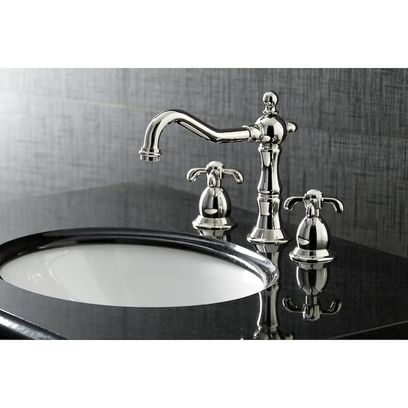 Kingston Brass French Country 8 in. Widespread Bathroom Faucet