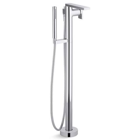 Kohler Composed Floor Mounted Tub Filler with Hand Shower and Built-In