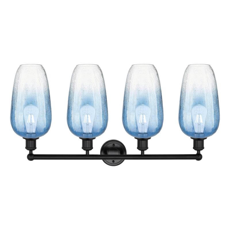 Innovations Lighting Endless Possibilities Edison - Brookhaven Flute - 4 Light 34" Bath Vanity Light