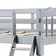 preview thumbnail 14 of 25, Traditional Design Twin over Twin Bunk Bed