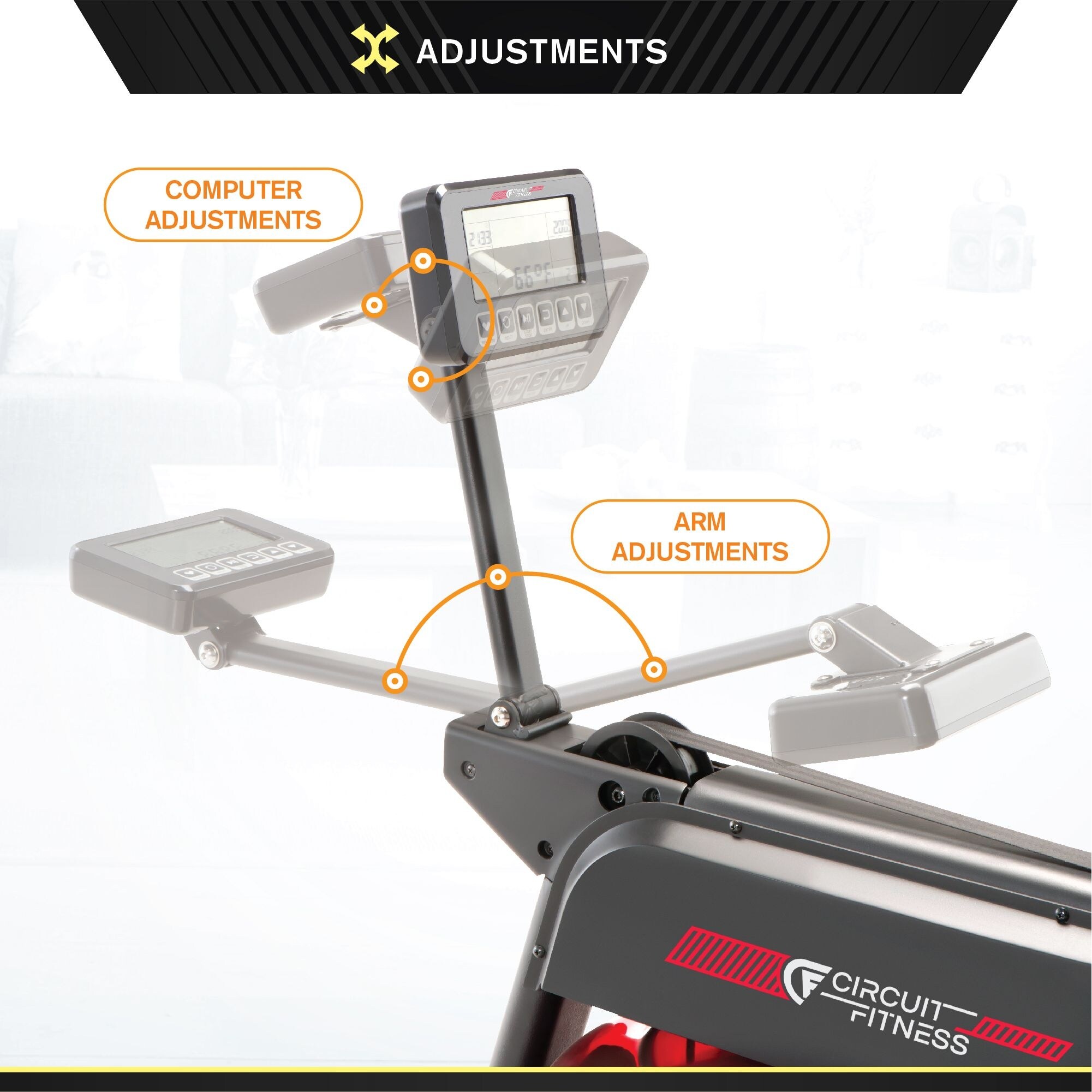 Circuit rowing machine on sale